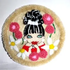 ハンドメイド　ミニラグ、マット