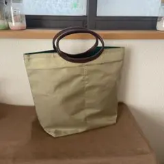 オリーブグリーン トートバッグ