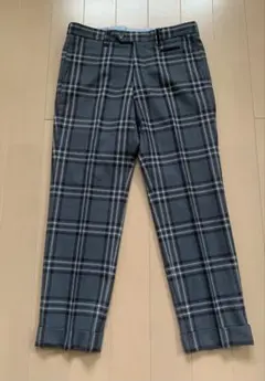 MITSUMINE ミツミネ　パンツ　スラックス　サイズ76 日本製　チェック柄