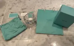 ティファニーTiffanyボーティブ(キャンドルホルダー)新品 カード 袋付