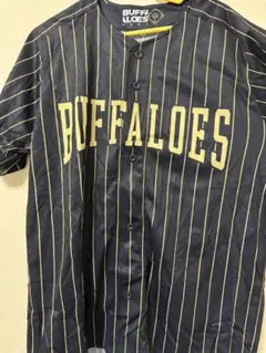 BUFFALOES ストライプ ユニフォーム ネイビー(背番号なし)