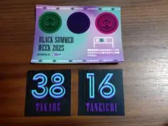 千葉ロッテマリーンズ　BSW ステッカー＆スマホシール　髙部#38 種市#16
