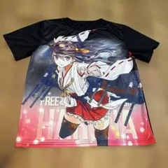 アニメキャラクター Tシャツ ポリエステル系　SIZE L