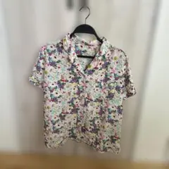 GU 花柄ルームウェア Mサイズ
