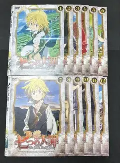七つの大罪 TVシリーズ DVD 全12巻セット ＋劇場版　天空の囚われ人