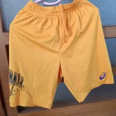 バスケットボールパンツ イエロー サイズ150