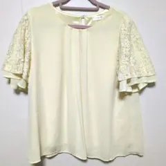 イエロー ブラウス Mサイズ