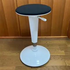 中古 美品 サンワダイレクト カウンターチェア 150-SNCERG7BK