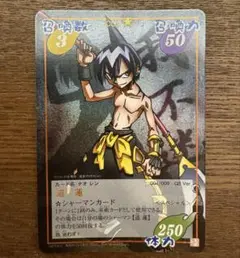 シャーマンキングカード 道蓮 スペシャルレア 超・占事略決