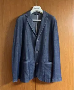 【美品】　23区 HOMME サマーテーラードジャケット　和紙素材
