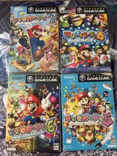 【パッケージ説明書付き】マリオパーティ　GC版セット