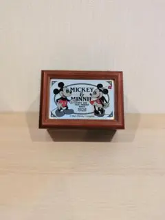ミッキーマウス ミニーマウス オルゴール 小物入れ 昭和レトロ 平成レトロ