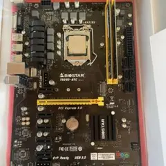 マザーボードTB250BTC CPU G4560 8GBメモリ付き