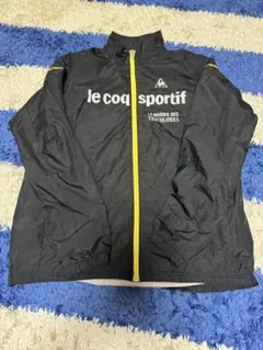 Iecoqsportifジャージ　ジップアップ　黒　Oサイズ