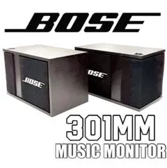 美品 BOSE スピーカー 301 MUSIC MONITOR エッジ交換済