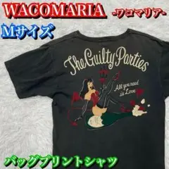 WACOMARIA/ワコマリア バックプリントT-シャツ メンズ Mサイズ