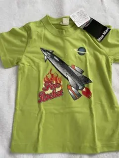 Blue Mart ロケットTシャツ 120cm ライトグリーン 【未使用品】