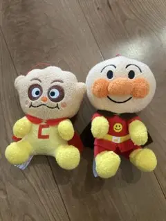 アンパンマン クリームパンダ　ぬいぐるみセット