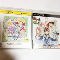 テイルズ オブ グレイセス エフ & ゼスティリア PS3 2本セット動作未確認