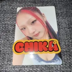 HANA ファンミ ランダムフォトカード トレカ CHIKA チカ ①