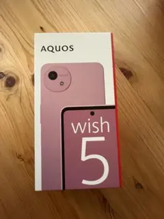 AQUOS wish 5 ピンク 未使用　なでしこ