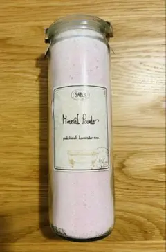 【新品未使用】WECK SABONミネラルパウダー パチョリ・ラベンダー・ローズ