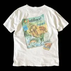 90s USA製 Caribbean soul アートプリント Tee