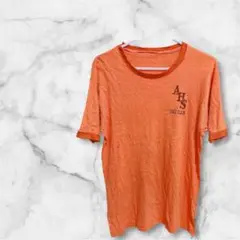 AHS SKI CLUB オレンジ 半袖Tシャツ