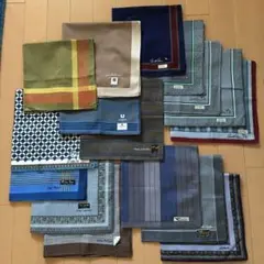 【新品:未使用】メンズブランドハンカチ　ROLAND MUNNIER TOROY