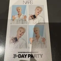 ⬛︎ NARS ⬛︎SEVENTEEN HOSHI ホシ　4カットフォト　ホシ
