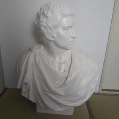 q*n様 石膏像 ブルータス オブジェ 石膏像 首像 ブルータスの通販 by おひる's shop｜ラクマ