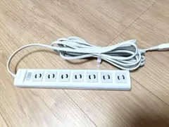 電源タップ スイッチ付7口 4m