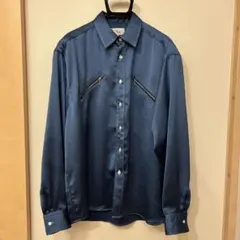 F IS FOR FENDER サテンシャツ グラフィック