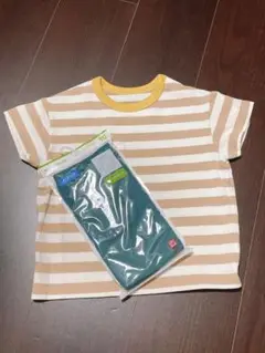 UNIQLO ストライプTシャツとエアリズムパンツセット 90cm