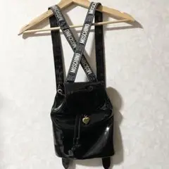 MOSCHINO モスキーノ エナメル リュック