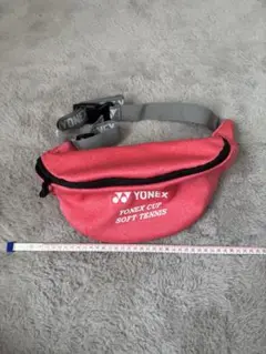 YONEX CUP SOFT TENNIS ウエストバッグ ピンク