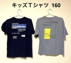 キッズＴシャツ　160 ２枚セット