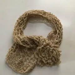 ハンドメイド品　ストール。