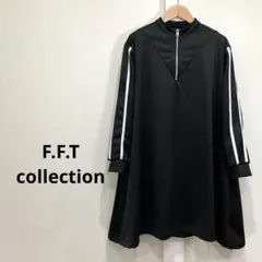 F.F.T collection ハーフジップ ジャージ ワンピース