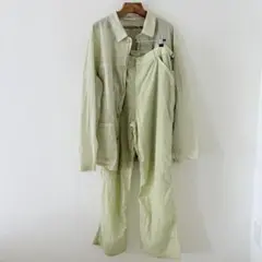 AURALEE HARD DYED NYLON BLOUSON & PANTS