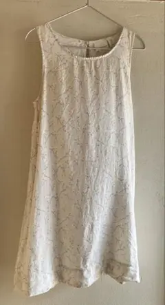 ノースリーブ　ワンピース　チュニックリネン100% CYNTHIA ROWLEY