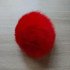 ラビットファー ループ付き 8cm