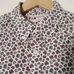 VAN JAC ヴァン ヂャケット 半袖シャツ [日本製] ☆美品☆