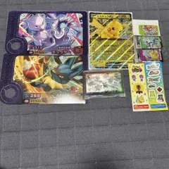 ジャンボカード ピカチュウEX メガスタンプラリー フレンダピック うちわ