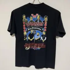 ウィーザー フーファイターズ 2005対バンツアー Tシャツ ヴィンテージ