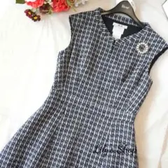 極美品♡ルネ♡リントンツイード ワンピース