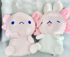 うーさーるーぱー　BIGぬいぐるみ ナムコ限定　2種セット　ウーパールーパー