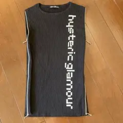 Hysteric Glamour ブラックノースリーブ