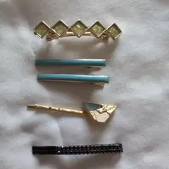 スタイリッシュヘアクリップセット 4種類