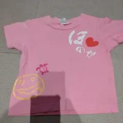 ピンク Tシャツ ハート おてんば娘